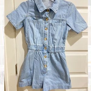 Blue Jean Zara Romper